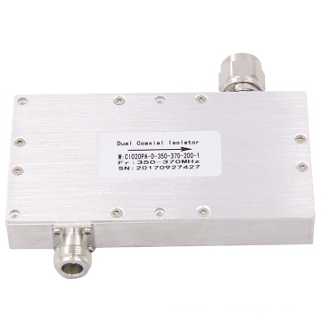 Chute électrique de 200W 350-370mhz dans l&#39;isolateur coaxial duel